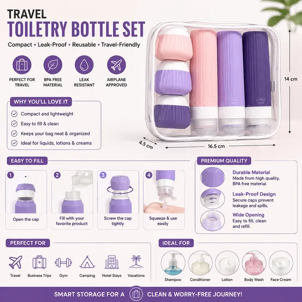 travel_Bottles_Kit_for_Toiletries_Organizer_BPA_Free_90ml_Silicone_Size_Containers_Portable_Bottle_Accessories_for_Conditioner_Shampoo_Lotion(6_pack),Multicolor_(combo_big/small_silicon)