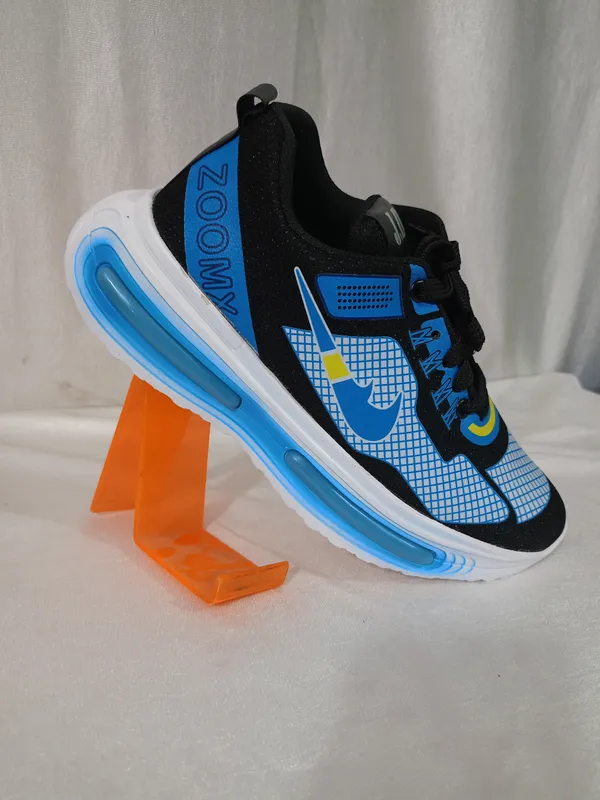 Black_Mesh_Lace_Up_Sports_Shoes_For_Unisex