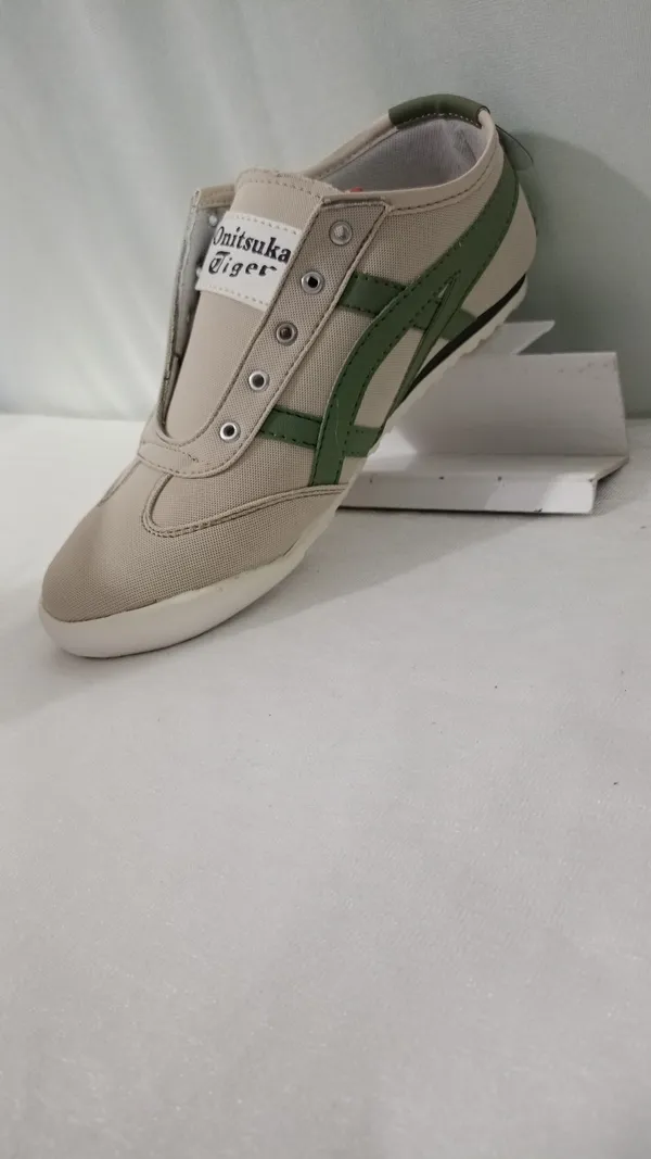 Grey_Green_Textile_Low_Top_Sneakers_For_Unisex
