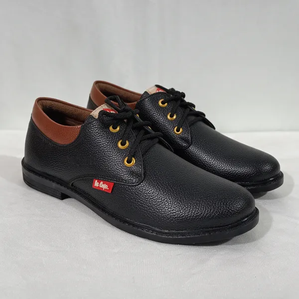 Black_Casual_Lace-Up_Shoes_For_Men