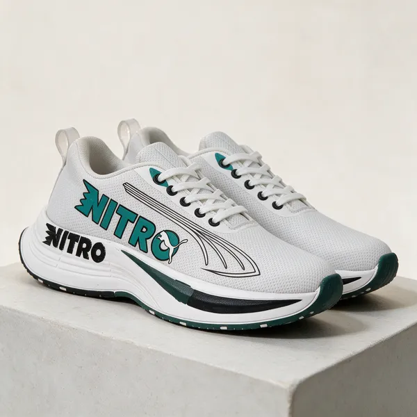 White_Mesh_Running_Sports_Shoes_For_Adults