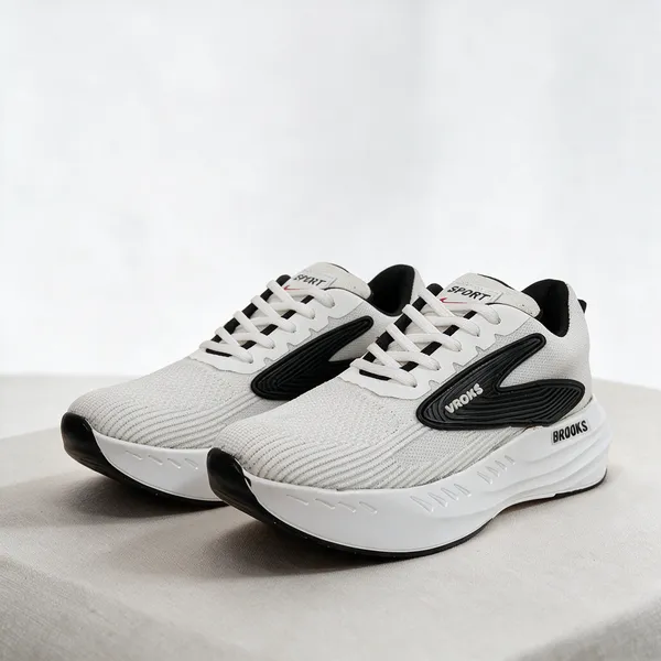 White_Mesh_Running_Shoes_For_Unisex