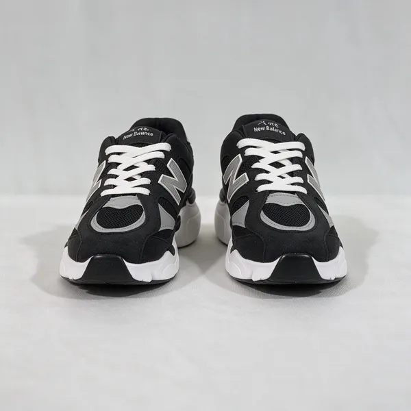 Black_Mesh_Chunky_Sneakers_For_Men
