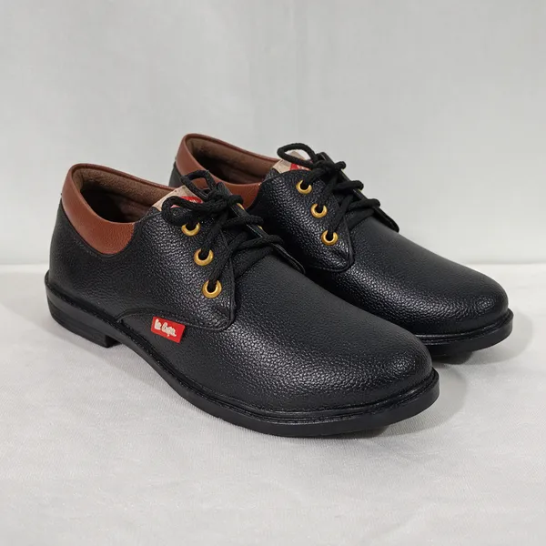 Black_Textured_Lace-Up_Casual_Shoes_For_Men