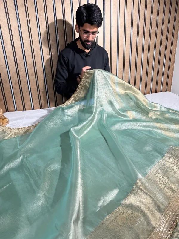 Mint_Green_Tissue_Silk_Designer_Lace_Attached_Banarasi_Saree