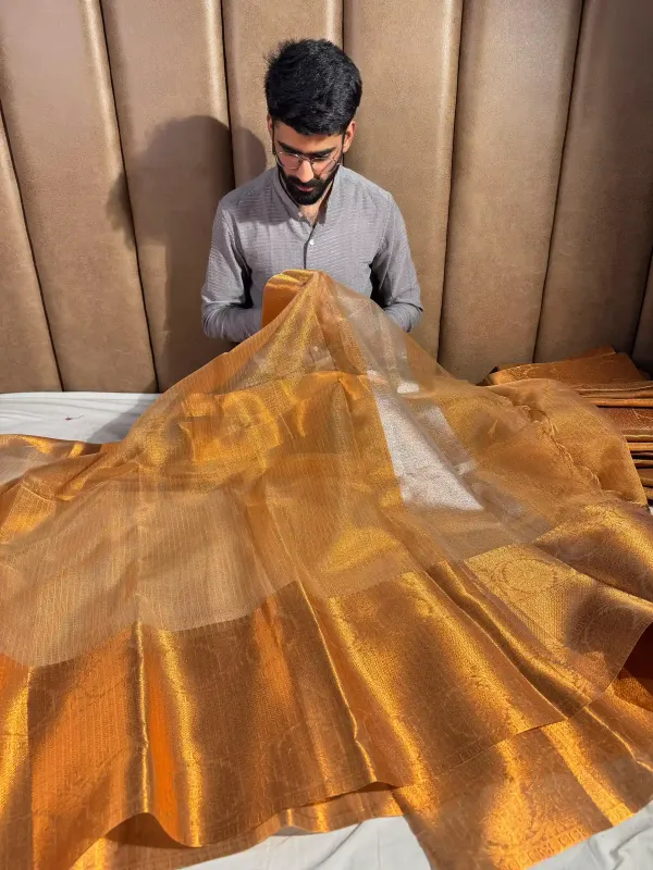 Copper_Zari_Kota_Tissue_Silk_Banarasi_Saree