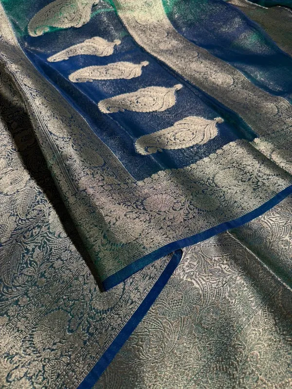 Dhoop_chaon_brocade_tissue_silk_Banarasi_saree