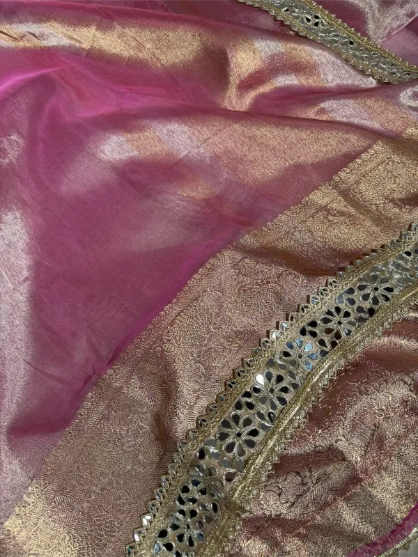 Metallic_Baby_Pink_Bridal_Tissue_Silk_Mirror_Work_Banarasi_Saree