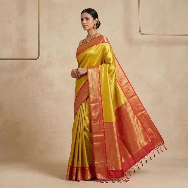 Nita_Ambani_mam_inspired_kanchipuram_tissue_silk_saree