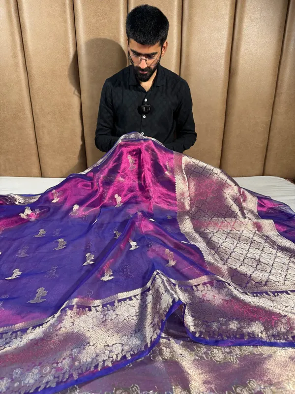 Rare_Baigani_Pure_Tissue_Silk_Banarasi_Saree