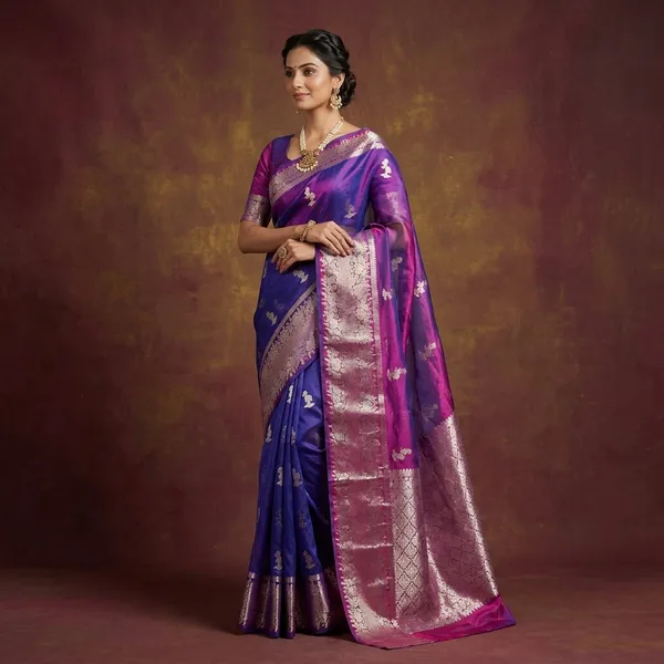 Rare_Baigani_Pure_Tissue_Silk_Banarasi_Saree