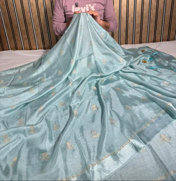 Pastel_Blue_Extremely_Soft_Georgette_Silk_Banarasi_Saree