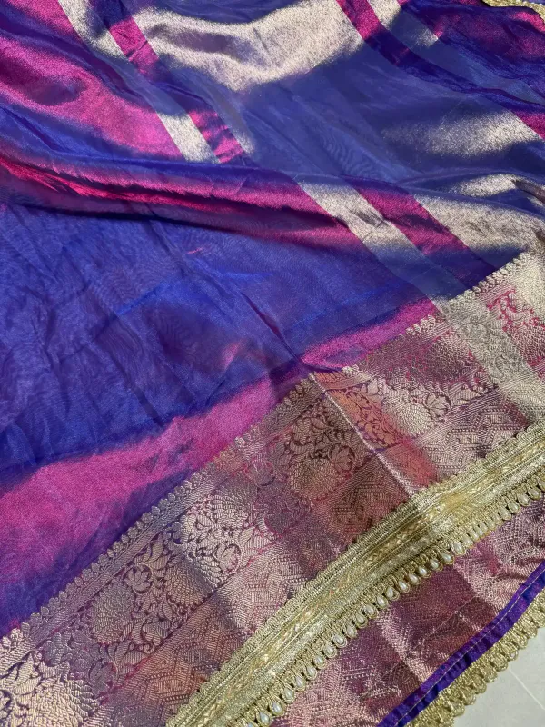 Rare_Baigani_Soft_Tissue_Silk_Designer_Banarasi_Saree