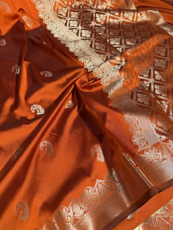 Goldish_Mustard_Semi_Katan_Heritage_Banarasi_Saree