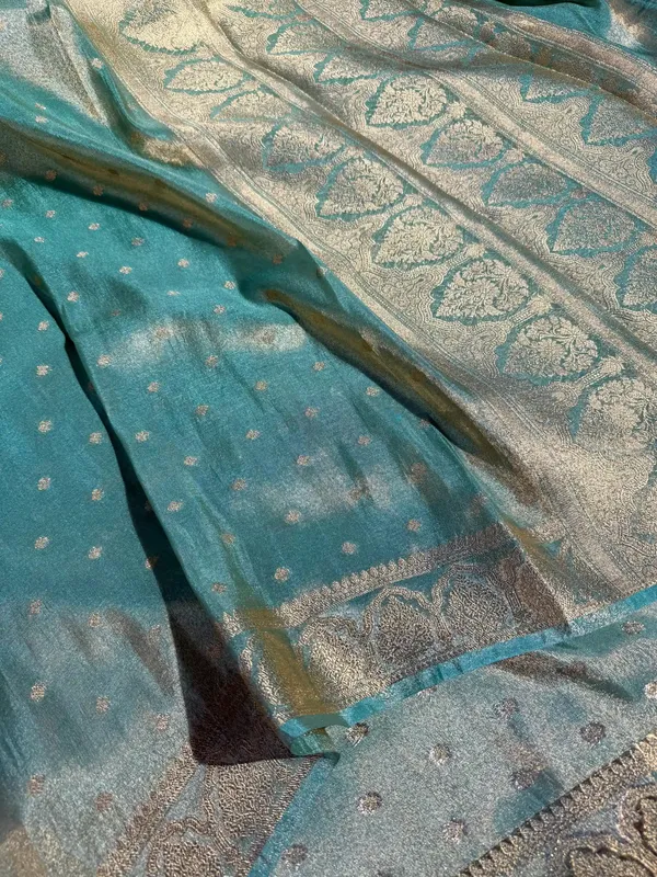 Sea_Green_Tissue_Silk_Traditional_Buta_Banarasi_Saree