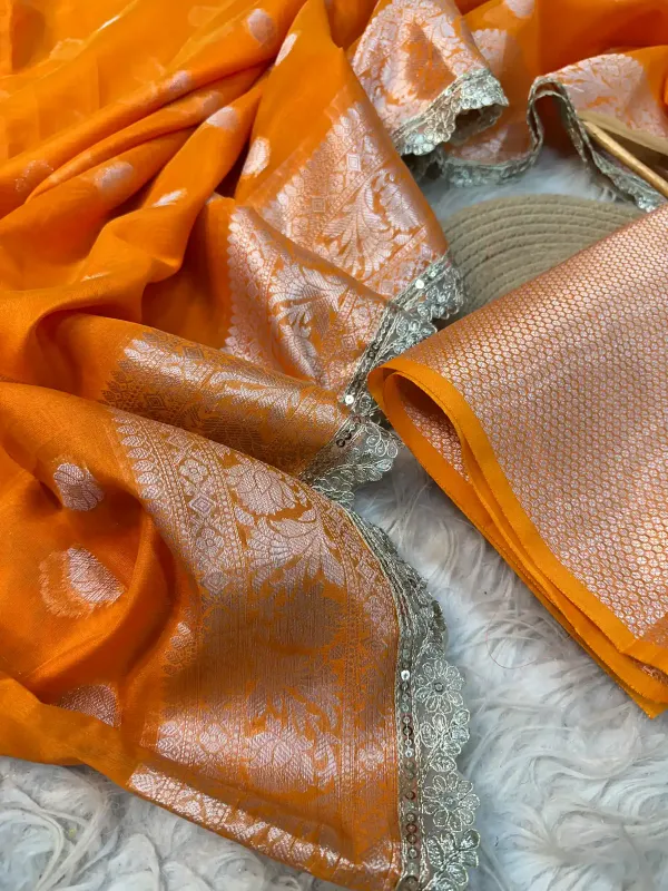 Subtle_Bright_Orange_Traditional_Softsilk_Lace_Work_Banarasi_Saree