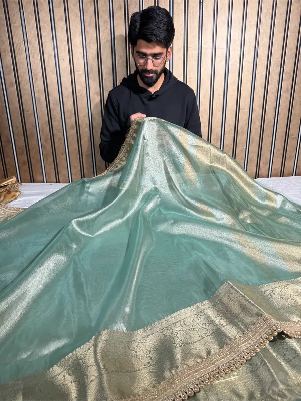 Mint_Green_Tissue_Silk_Designer_Lace_Attached_Banarasi_Saree
