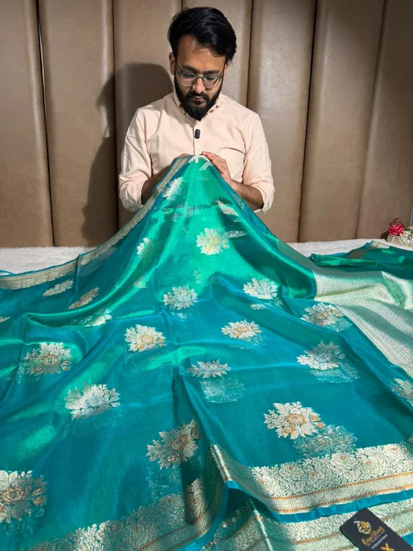 Dhoop_Chaon_Kora_Tissue_Silk_Banarasi_Saree