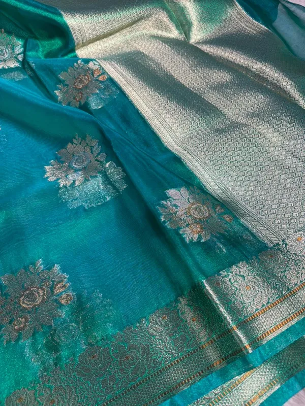 Dhoop_Chaon_Kora_Tissue_Silk_Banarasi_Saree