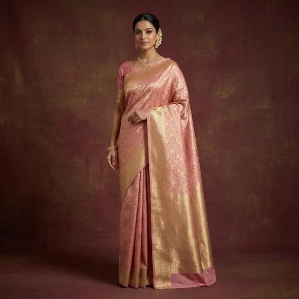 Premium_Banarasi_kanjivaram_tissue_silk_saree_with_rich_pallu_and_blouse