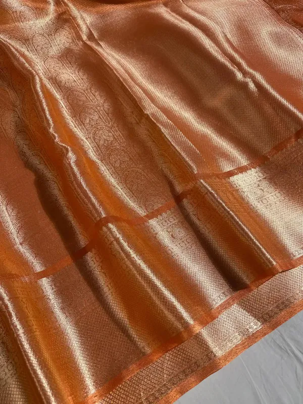 Metallic_Orange_Kanjivaram_Brocade_Tissue_Silk_Copper_Zari_Heritage_Weave_Banarasi_Saree