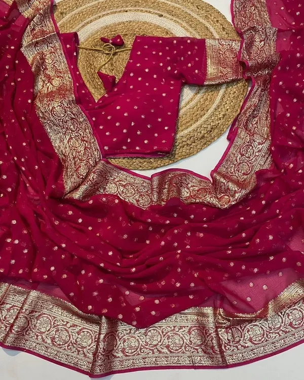 Premium_Georgette_Banarasi_Silk_Saree