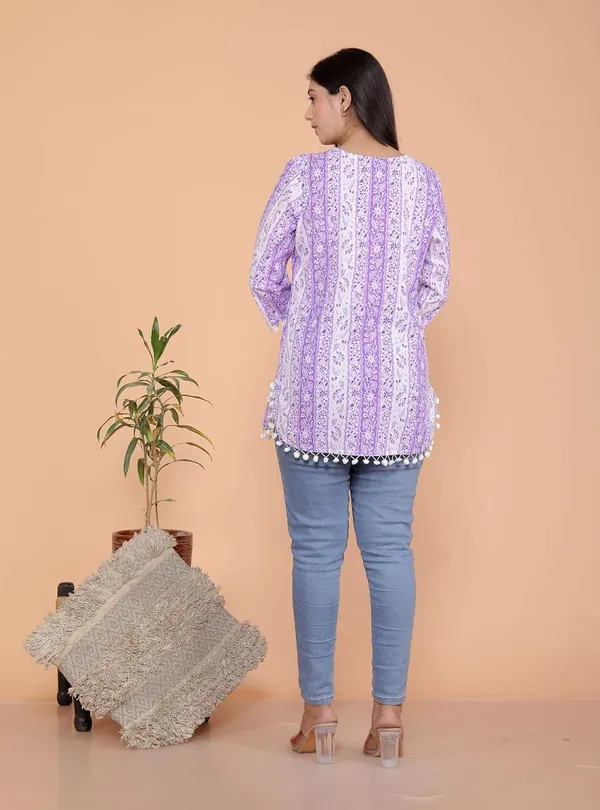 Purple_Cotton_Tunic_Kurti_For_Women