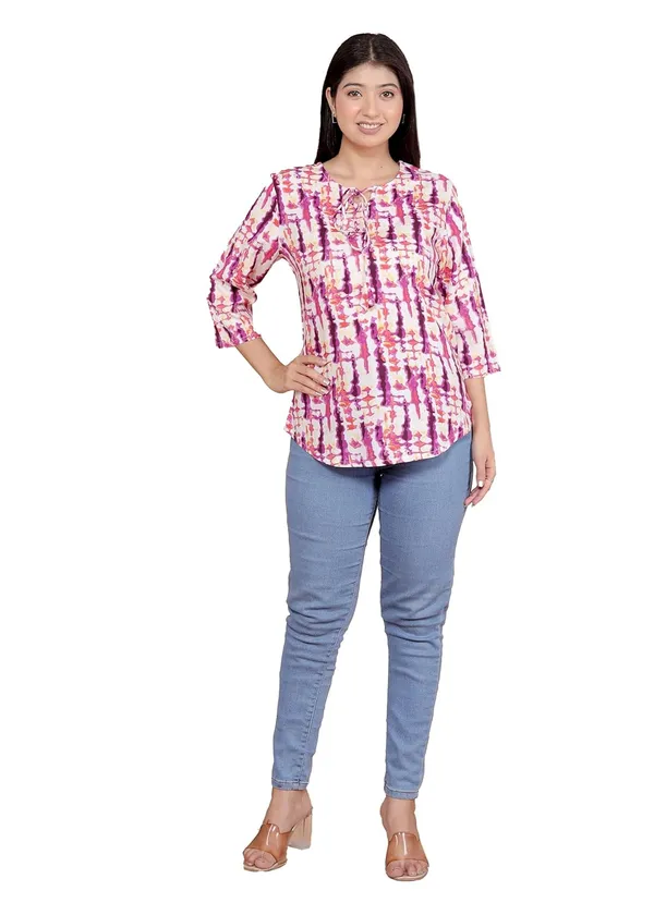 Multicolor_Cotton_Straight_Kurti_For_Women