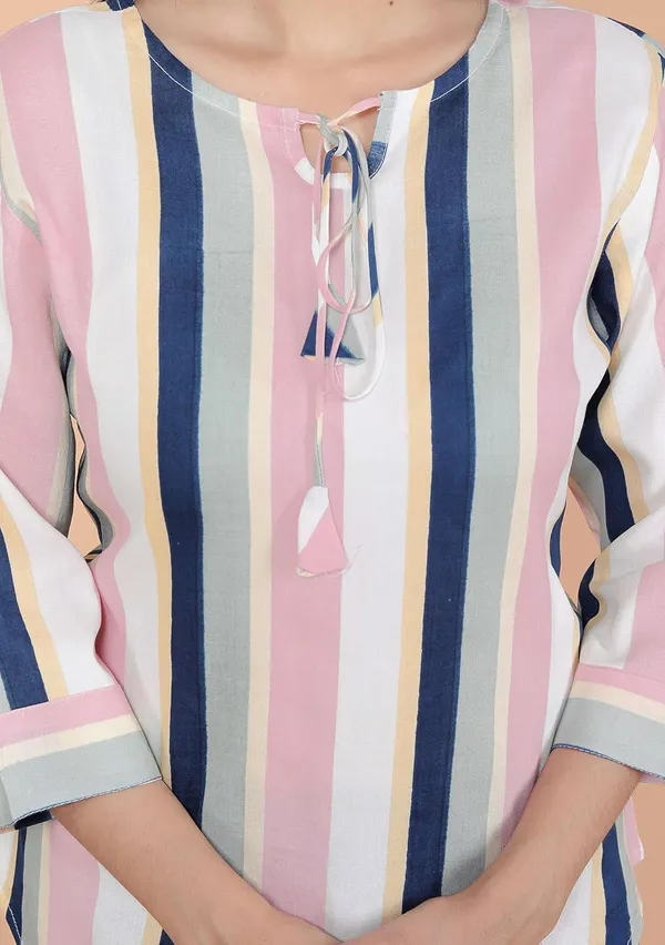 Multicolor_Cotton_A-Line_Kurti_For_Women