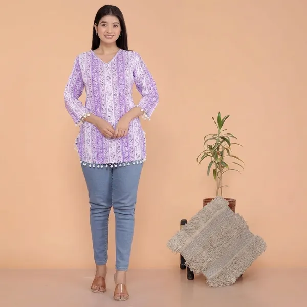 Purple_Cotton_Tunic_Kurti_For_Women