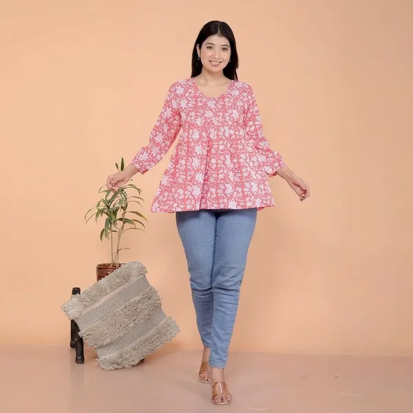 Gajri_Cotton_Anarkali_Kurti_For_Women