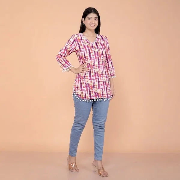 Multicolor_Cotton_Kurta_For_Women