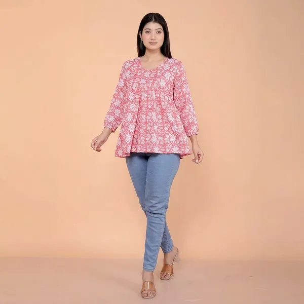 Gajri_Cotton_Anarkali_Kurti_For_Women