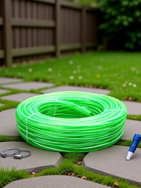 Green_Pvc_Zebra_Hose_Pipe_For_Gardening,_Cleaning_And_Washing