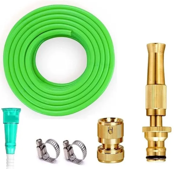 Green_Pvc_Garden_Hose_Pipe_For_Car_Wash,_Bike_Wash_And_Gardening