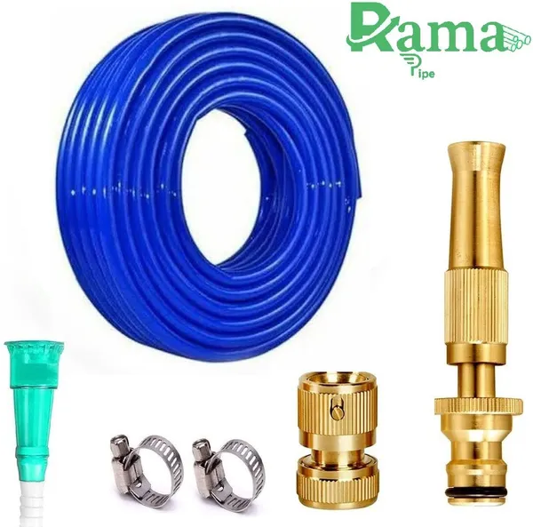 Blue_Pvc_Garden_Hose_Pipe_For_Cleaning,_Washing_And_Gardening