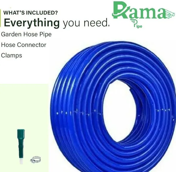 Blue_Pvc_Garden_Hose_Pipe_For_Gardening,_Washing_And_Cleaning