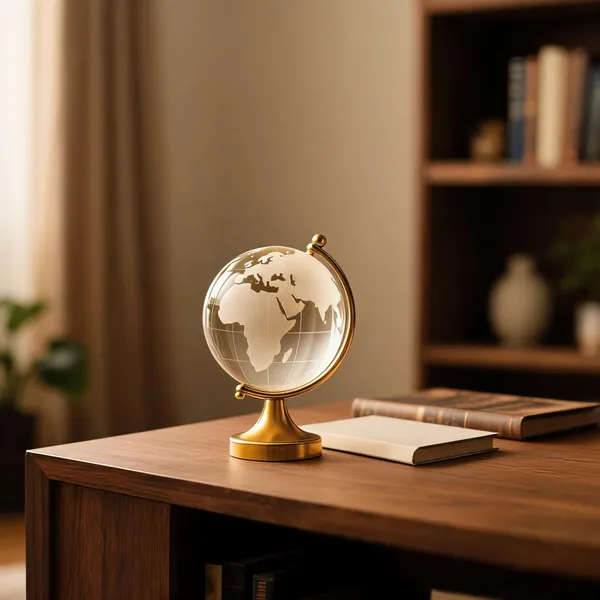 Metal_Gold_Tone_World_Map_Decorative_Globe