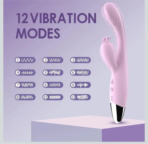 Pink_Dual-Ended_Personal_Massager_12_Vibration_Modes
