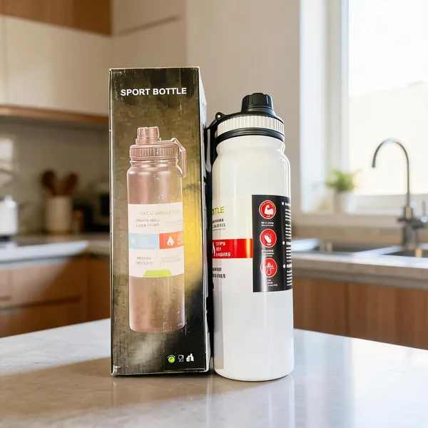 White_Stainless_Steel_Insulated_Sport_Water_Bottle_1000Ml