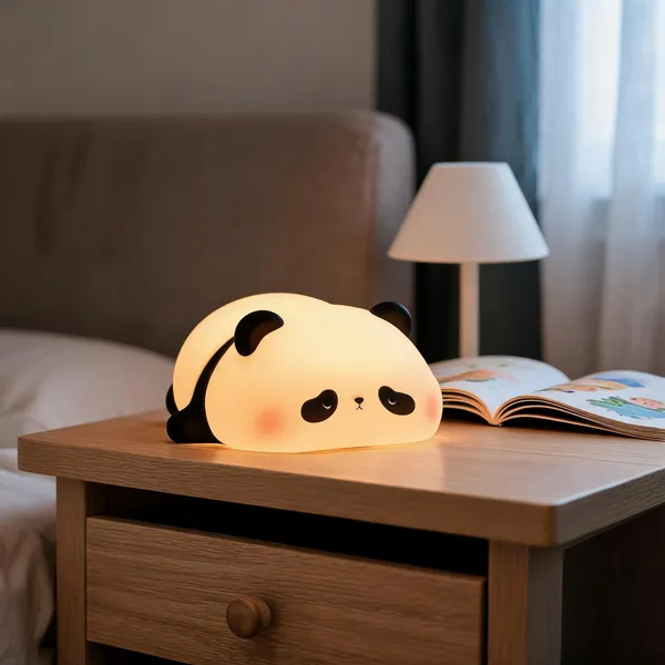 Silicone_Usb_Rechargeable_Panda_Night_Light