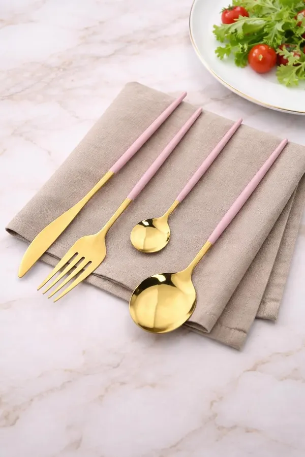 Stainless_Steel_Mirror_Polish_24-Piece_Cutlery_Set_Pink_Gold