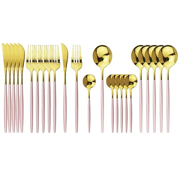 Stainless_Steel_Mirror_Polish_24-Piece_Cutlery_Set_Pink_Gold