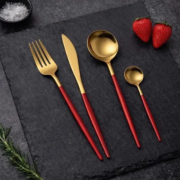Stainless_Steel_Mirror_Polish_24-Piece_Cutlery_Set_Red_Gold