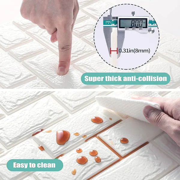 Pvc_Foam_3D_Self-Adhesive_Brick_Pattern_Wall_Sticker_White