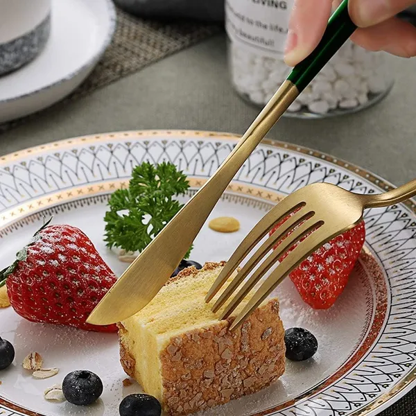 Stainless_Steel_Gold_Finish_Cutlery_Set_Green_Handle_Set_Of_4