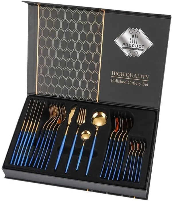 Stainless_Steel_Mirror_Polish_24-Piece_Cutlery_Set_Blue_Gold