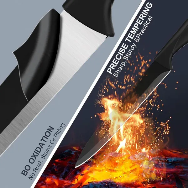 Stainless_Steel_Non-Stick_Black_Kitchen_Knife_Set_With_Acrylic_Stand