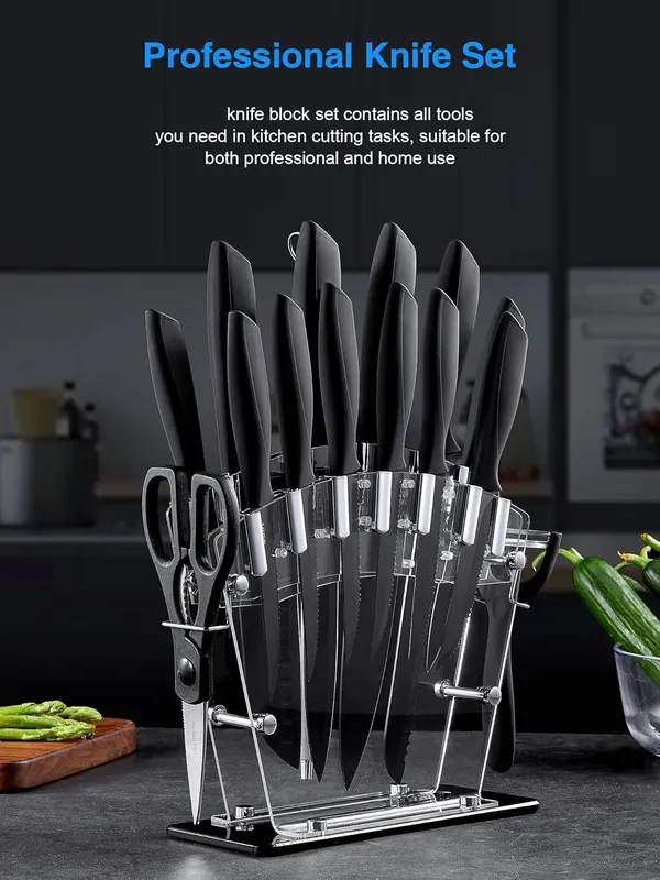 Stainless_Steel_Non-Stick_Black_Kitchen_Knife_Set_With_Acrylic_Stand