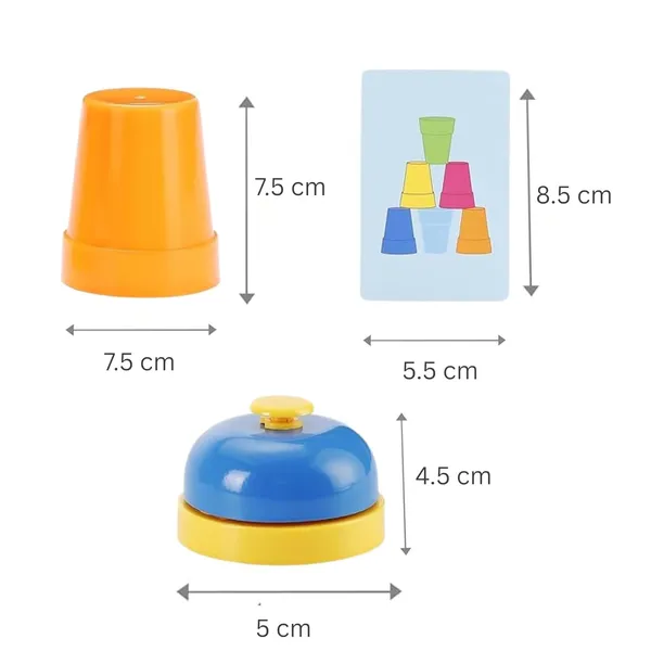 Montessori_Speed_Stacking_Cups_Game_With_Pattern_Cards_And_Bell